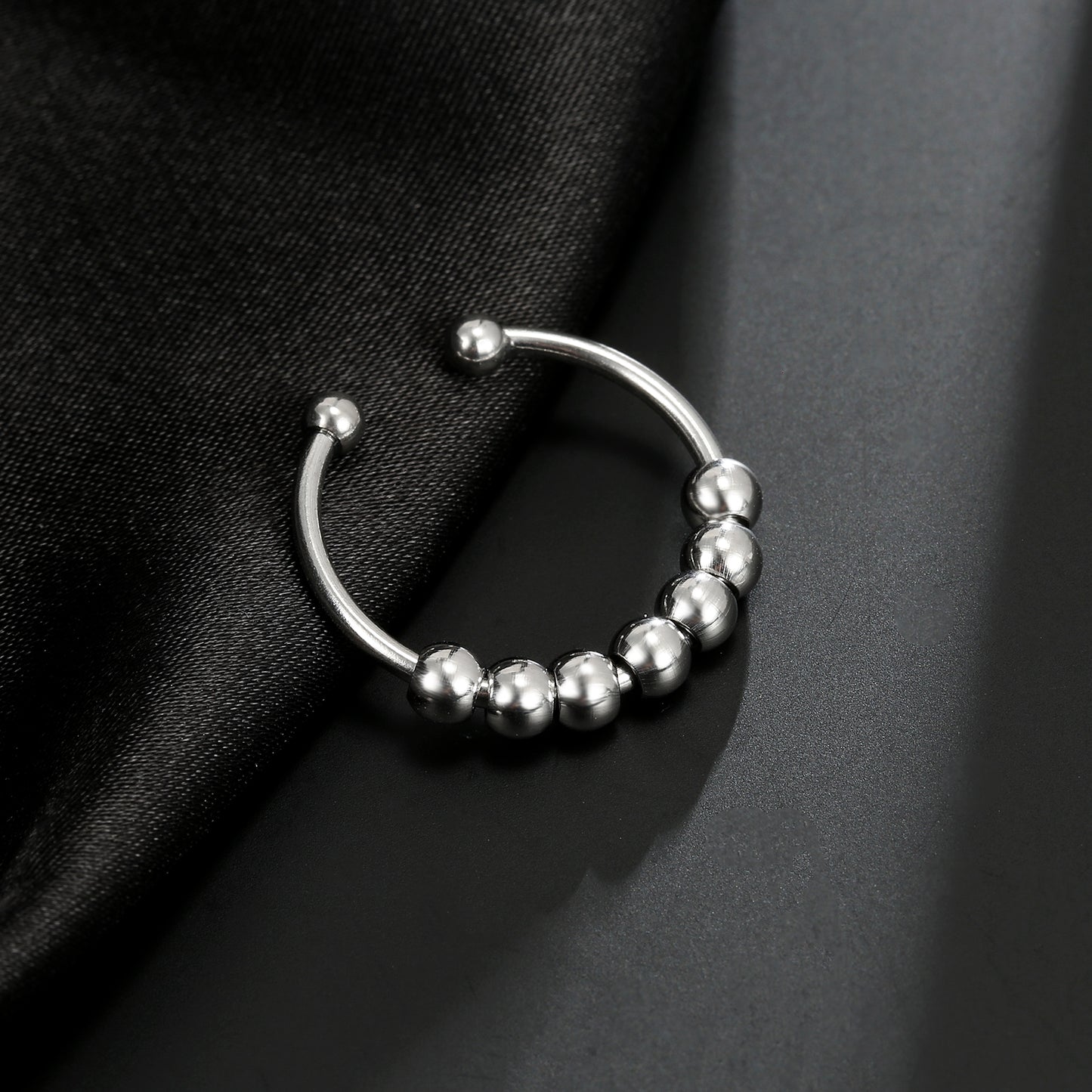 HarmonyRing® by Smart2Future Größenverstellbarer Ring gegen Angst & Stress